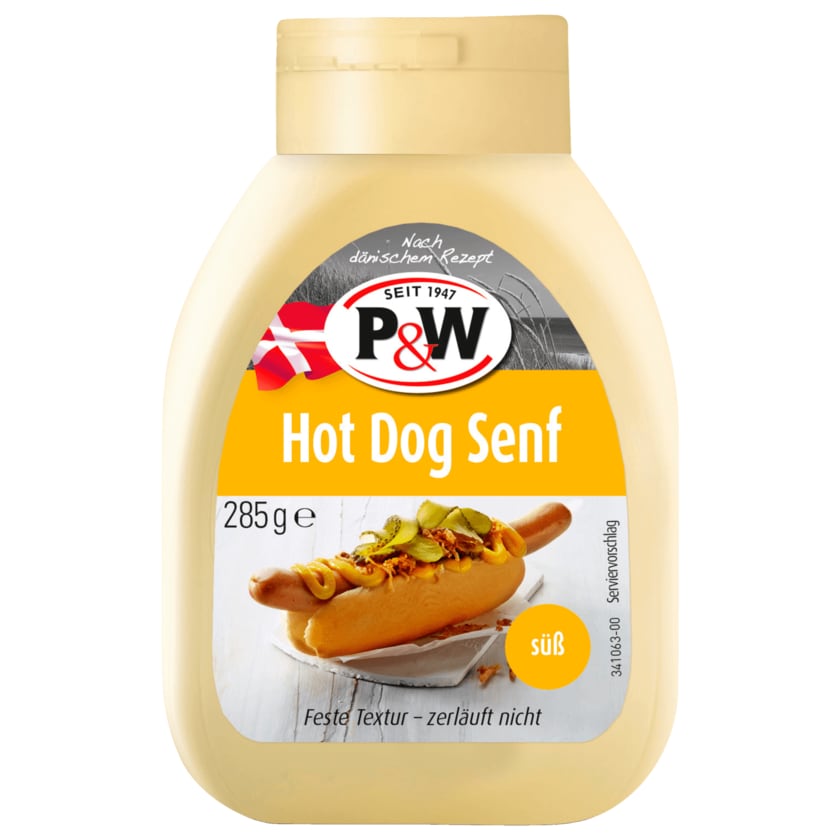 P&W Hot-Dog-Senf 285g